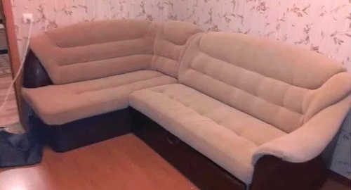 Перетяжка углового дивана. Тольятти